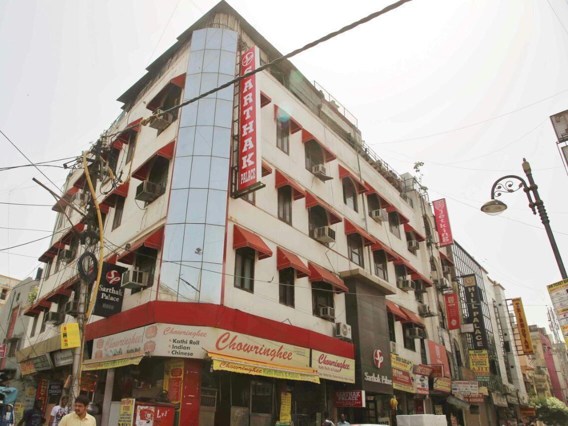 Hotel Sarthak Palace Near Karol Bagh Metro Station New Delhi Eksteriør billede